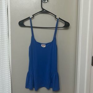 Blue tank top XS